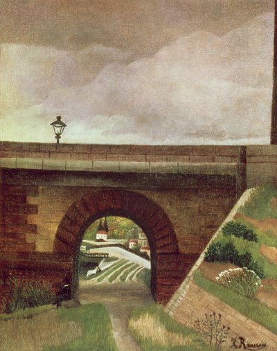 Sevres Bridge by Henri Rousseau